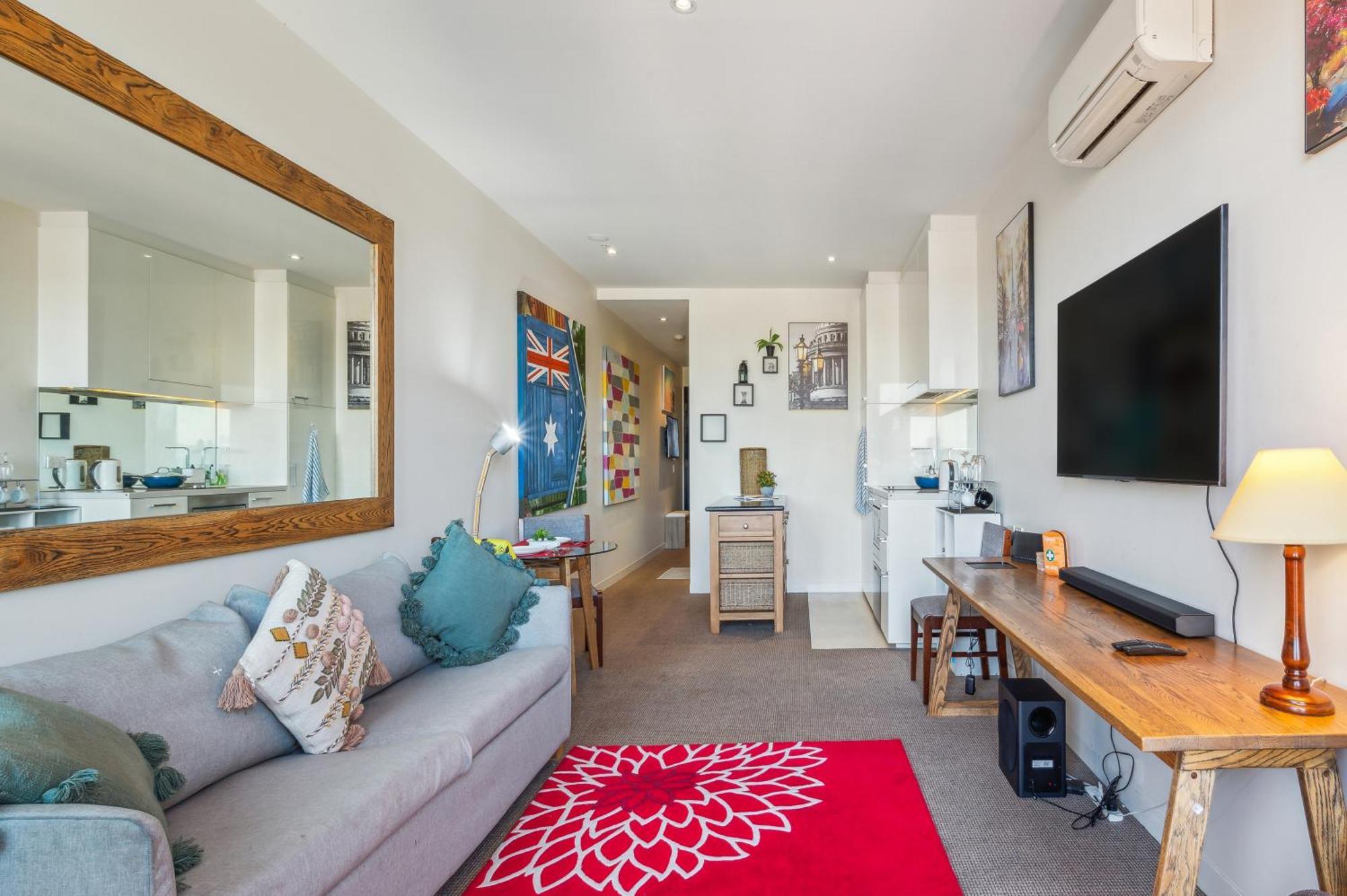 Seaside Studio Apartment In Frankston, Melbourne Buitenkant foto